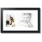 ArtToFrames Collage Photo Picture Frame with 1 - 5x7, 8x10 inch Openings, Framed in Black with Over 62 Mat Color Options and Regular Glass (CSM-3926-166)